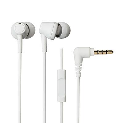 audio-technica スマートフォン用インナーイヤホン ATH-CK350Xis ホワイト Headphone/Earphone | 