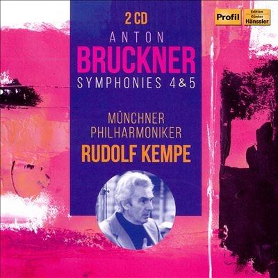 ルドルフ・ケンペ ブルックナー: 交響曲第4番&第5番 CD