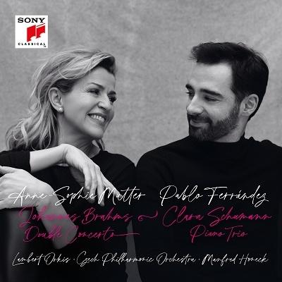 アンネ=ゾフィー・ムター ブラームス: 二重協奏曲、クララ・シューマン: ピアノ三重奏曲 CD | 