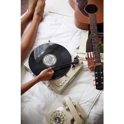 BRAD RETRO RECORD PLAYER/IVORY Accessories |  | 01