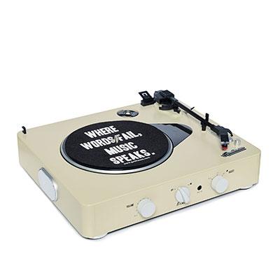 BRAD RETRO RECORD PLAYER/IVORY Accessories｜tower｜03