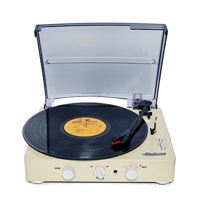 BRAD RETRO RECORD PLAYER/IVORY Accessories｜tower｜05