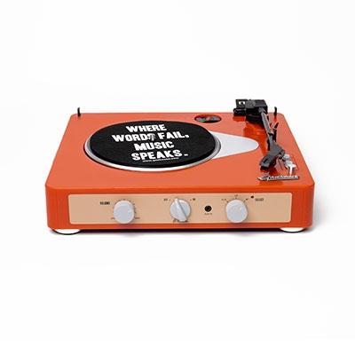 BRAD RETRO RECORD PLAYER/TANGERINE Accessories | 