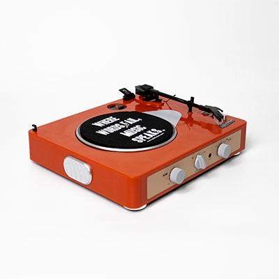BRAD RETRO RECORD PLAYER/TANGERINE Accessories |  | 03
