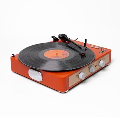 BRAD RETRO RECORD PLAYER/TANGERINE Accessories |  | 04