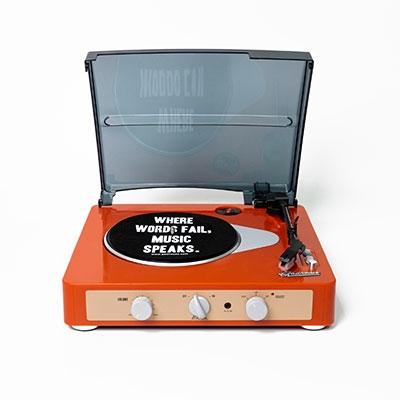 BRAD RETRO RECORD PLAYER/TANGERINE Accessories |  | 05
