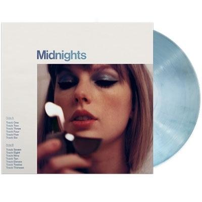 Taylor Swift Midnights: Moonstone Blue Edition＜Moonstone Blue Marble Vinyl＞ LP｜tower｜02