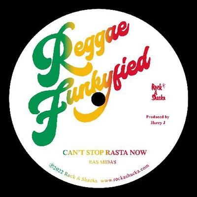Ras Midas CAN'T STOP RASTA NOW 7inch Single | 