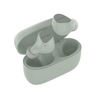 NAGAOKA 完全ワイヤレスイヤホン(低遅延)BT-831 /ピスタチオグリーン Headphone/Earphone | 