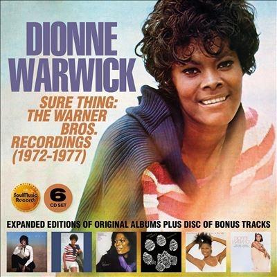 Dionne Warwick Sure Thing - The Warner Bros. Recordings 1972-1977 6CD Clamshell Box Set CD | 
