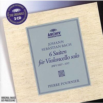 ピエール・フルニエ J.S.バッハ: 無伴奏チェロ組曲(全曲) CD | 