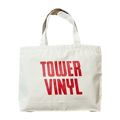 TOWER RECORDS VINYL トートバッグ ナチュラル Ver.2 Accessories