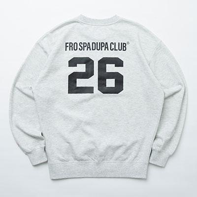 FREAK'S STORE × FROCLUB × TOWER RECORDS FROスウェット A アッシュグレイ XLサイズ Apparel | TOWER RECORDS | 01