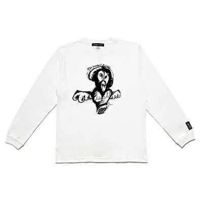 LOVE BIRD-LS TEE(DESIGNED BY イマイアキノブ) White XLサイズ Apparel | 