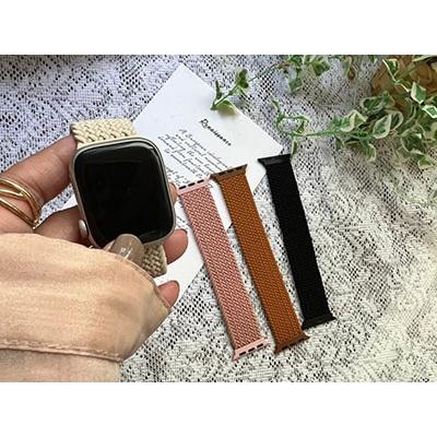 Melia Apple Watch ナイロンバンド 41/40/38mm ブラック Accessories |  | 05