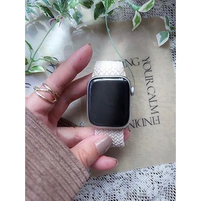 Melia Apple Watch ナイロンバンド (アジャスター付) 41/40/38mm ホワイト Accessories |  | 05