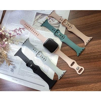 Melia Apple Watch シリコンバンド 41/40/38mm ベージュ Accessories |  | 06