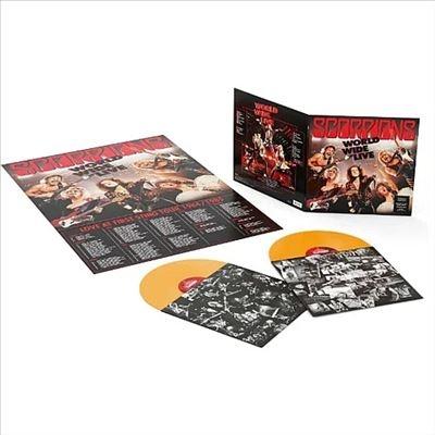 Scorpions World Wide Live＜Transparent Orange Vinyl＞ LP | 