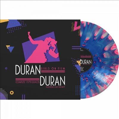 Duran Duran Girls On Film - Complete 1979 Demos＜Pink & Blue Splatter Vinyl＞ LP | 