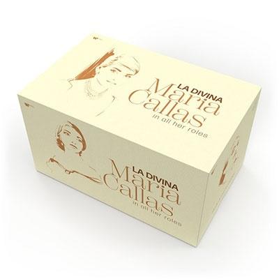 マリア・カラス ラ・ディヴィーナ〜マリア・カラス・イン・オール・ハー・ロールズ ［131CD+3Blu-ray Disc+DVD-ROM］＜ CD | 