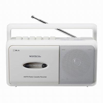 WINTECH モノラルラジカセ SCT-M110 White Accessories |  | 01