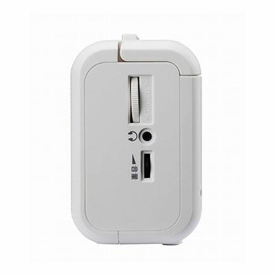 WINTECH モノラルラジカセ SCT-M110 White Accessories |  | 04