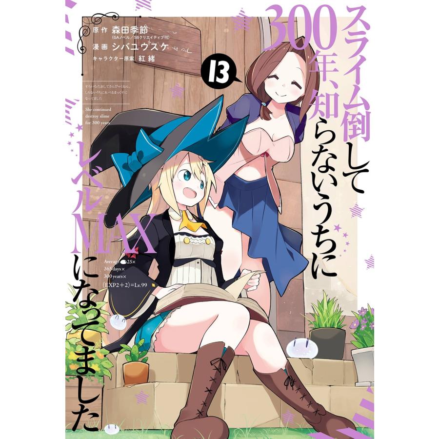 森田季節 スライム倒して300年、知らないうちにレベルMAXになってました 13 ガンガンコミックスONLINE COMIC | 