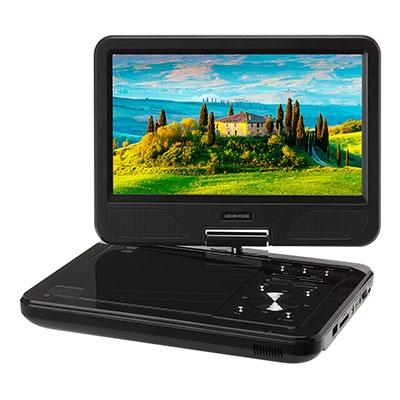 GREEN HOUSE 10.1型ワイド液晶搭載ポータブルDVDプレーヤー GH-PDV10P-BK Accessories | 