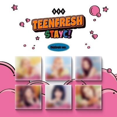 STAYC TEENFRESH: 3rd Mini Album (Digipak Ver.)(ランダムバージョン) CD | 