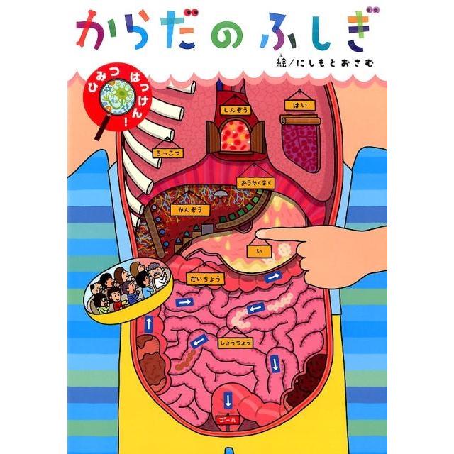 にしもとおさむ からだのふしぎ ひみつはっけん! Book | 