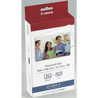 Canon カラーインク/ペーパーセット KP-36IP(ポストカードサイズ) Accessories | 