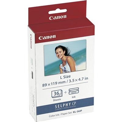 Canon カラーインク/ペーパーセット KL-36IP(DSCサイズ) Accessories | 