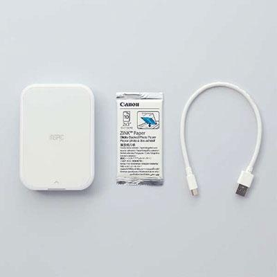 Canon iNSPiC スマホ専用ミニフォトプリンター WHITE Accessories |  | 03