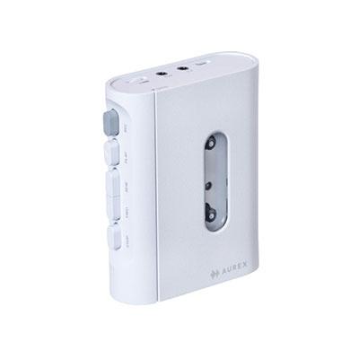 AUREX Walky ポータブルカセットプレーヤー ホワイト Accessories | 