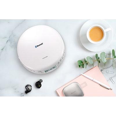 東芝 Bluetooth ポータブルCDプレーヤー TY-P30 ホワイト Accessories |  | 08