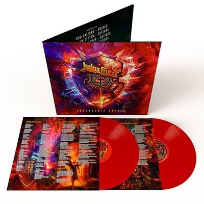 Judas Priest Invincible Shield＜完全生産限定盤/Red Vinyl＞ LP｜tower｜02