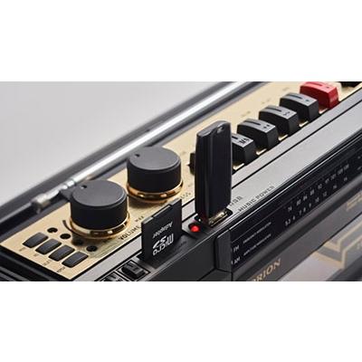 ORION Bluetooth搭載ラジカセ SCR-B3 Black Accessories |  | 05