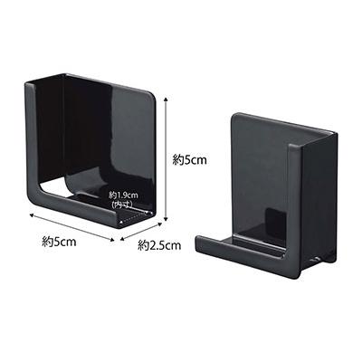 tower マグネットバスルームタブレットホルダー ブラック Accessories |  | 10