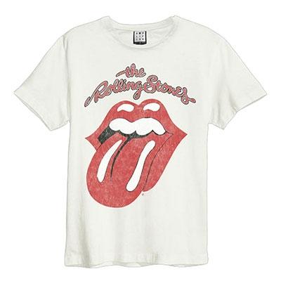 The Rolling Stones Rolling Stones Vintage Tongue White T-shirts X Large Apparel | TOWER RECORDS