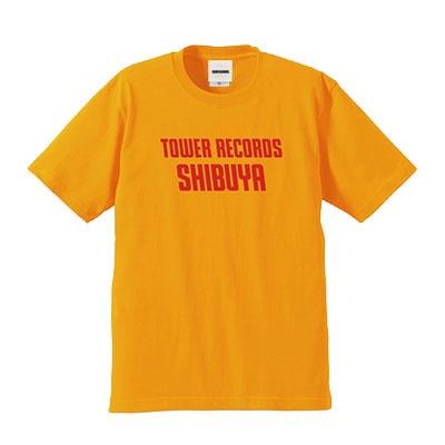 TOWER RECORDS SHIBUYA T-shirt ver.2 イエロー XLサイズ Apparel | TOWER RECORDS