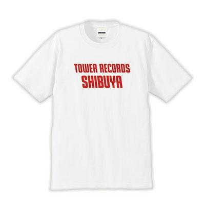 TOWER RECORDS SHIBUYA T-shirt ver.2 ホワイト Mサイズ Apparel | TOWER RECORDS
