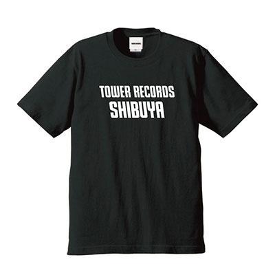 TOWER RECORDS SHIBUYA T-shirt ver.2 ブラック Lサイズ Apparel | TOWER RECORDS