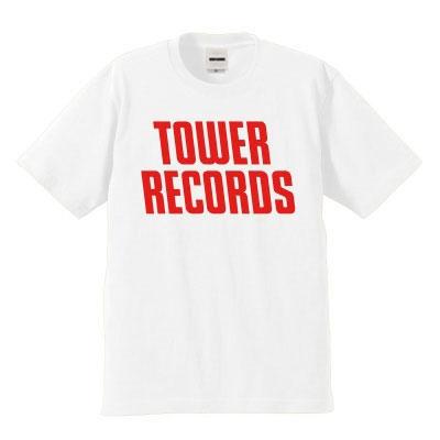 TOWER RECORDS T-shirt ver.2 ホワイト XLサイズ Apparel | TOWER RECORDS