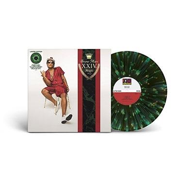 Bruno Mars 24K・Magic＜限定盤/Forest Green with Opaque Spring Green and Custard Splatter Vinyl＞ LP｜tower｜02