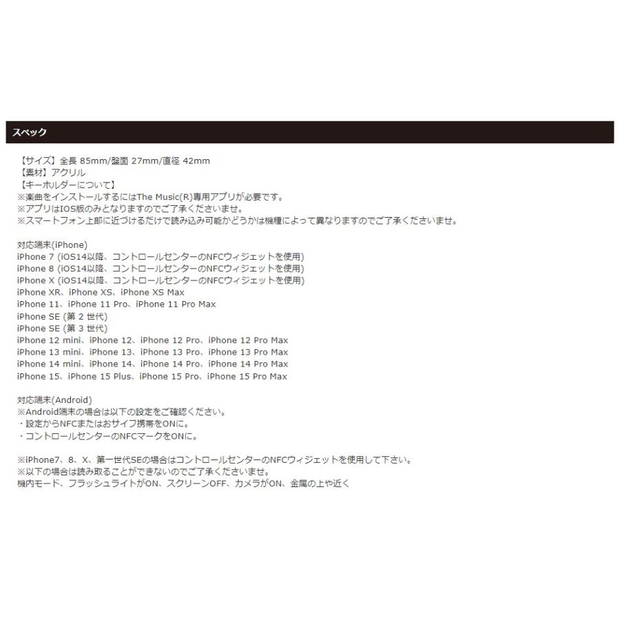 The Music × TOWER RECORDS ミュージックキーホルダー Accessories | TOWER RECORDS | 05