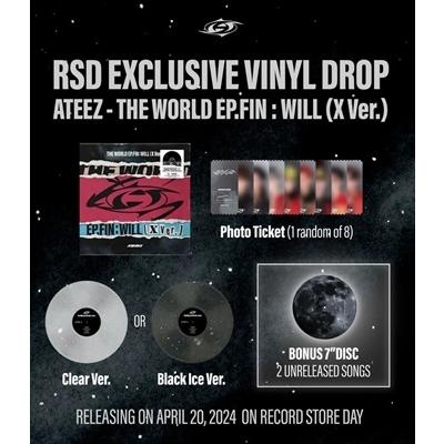 ATEEZ The World EP.Fin : Will: ATEEZ Vol.2 ［LP+7inch］＜限定盤/Gatefold Exclusive Colored Vinyl＞ LP |  | 01