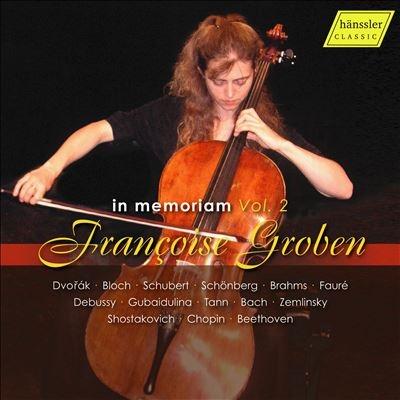 フランソワーズ・グローベン イン・メモリアム Vol.2 CD