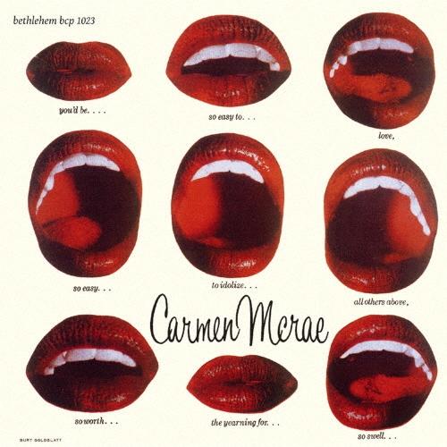 Carmen McRae カーメン・マクレエ +6(2024年リマスター盤)＜期間限定特別価格盤＞ CD | 