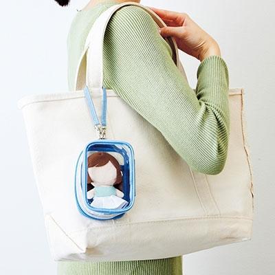 Myfa デコレーションボックスポーチミニ チャコールブラック Accessories |  | 04