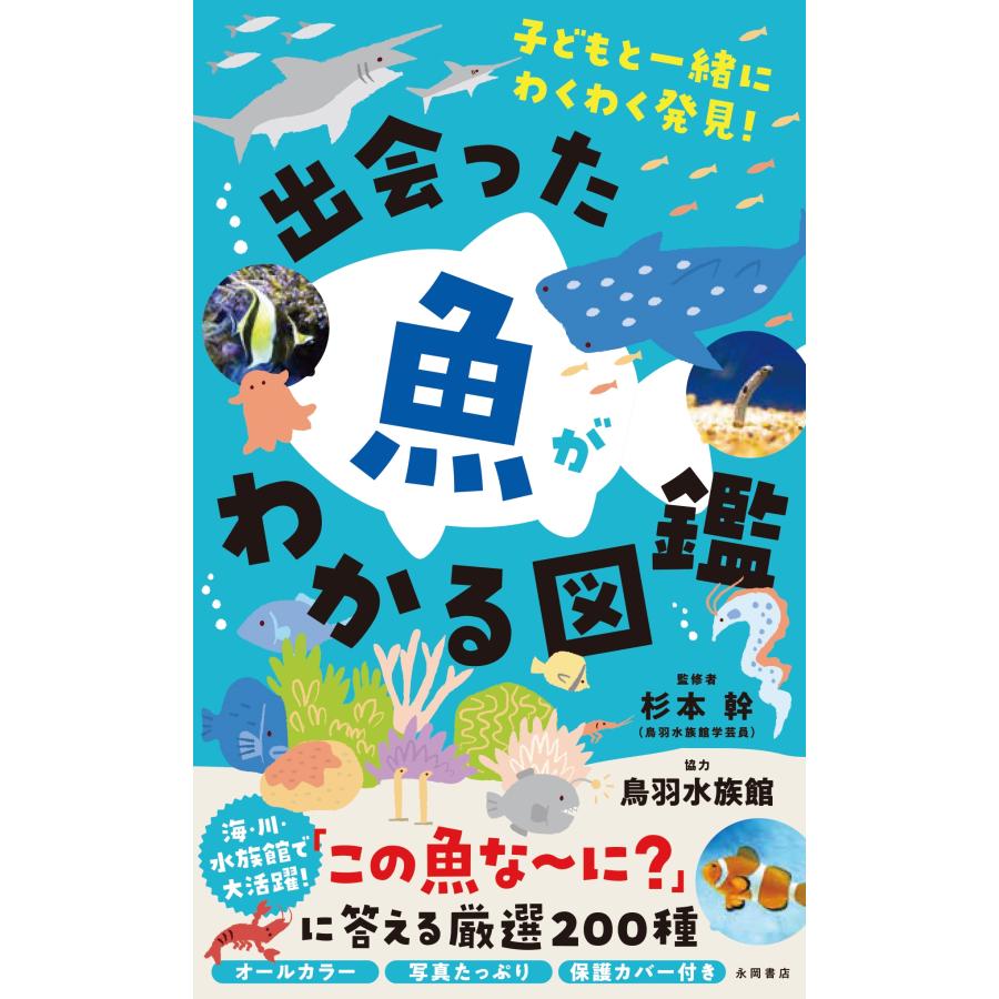 杉本幹 出会った魚がわかる図鑑 子どもと一緒にわくわく発見! Book | 